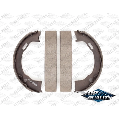 Rear Parking Brake Shoes by TOP QUALITY - NB-701B pa1