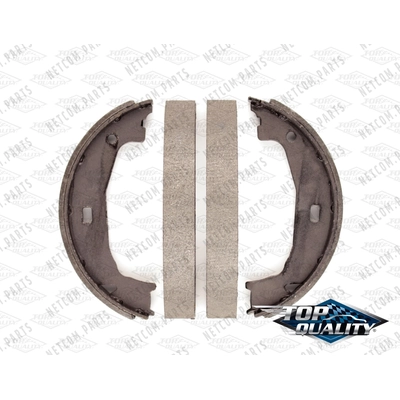 Rear Parking Brake Shoes by TOP QUALITY - NB-828B pa1