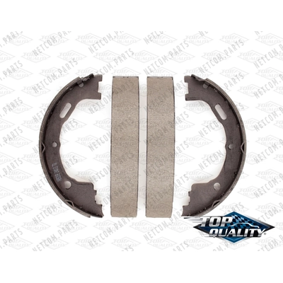 Rear Parking Brake Shoes by TOP QUALITY - NB-920B pa1