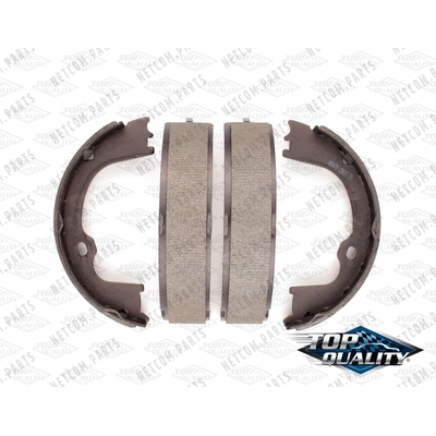 Rear Parking Brake Shoes by TOP QUALITY - NB-947B pa2