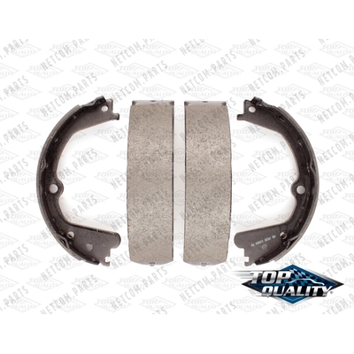 Rear Parking Brake Shoes by TOP QUALITY - NB-952B pa1