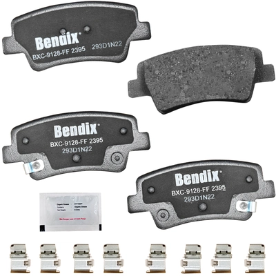 BENDIX - CFC2395 - Ceramic Rear Disc Brake Pads pa1