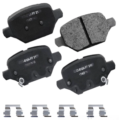 BENDIX - SBC2168 - Rear Disc Brake Pads pa1