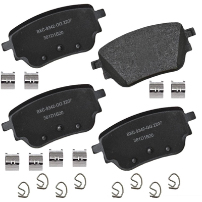 BENDIX - SBC2205 - Rear Disc Brake Pads pa1