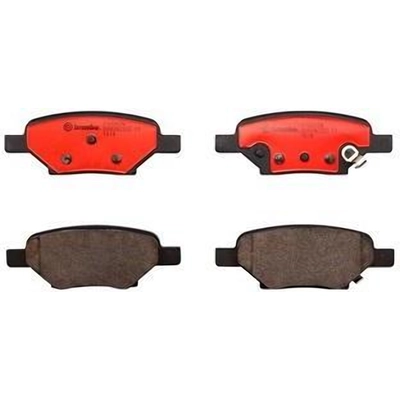 Plaquettes de frein arrière en céramique qualité supérieur by BREMBO - P11014N pa3