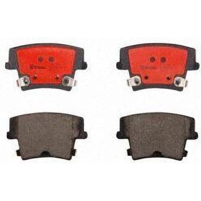 Rear Premium Ceramic Pads by BREMBO - P18033N pa1