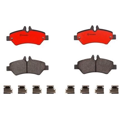 Plaquettes de frein arrière en céramique qualité supérieur by BREMBO - P50084N pa3