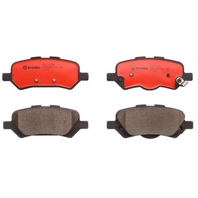 Plaquettes de frein arrière en céramique qualité supérieur by BREMBO - P83158N pa4