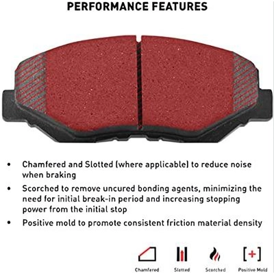 Rear Premium Ceramic Pads by DYNAMIC FRICTION COMPANY - 1310-0865-00 pa13