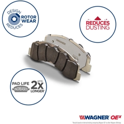 WAGNER - OEX1734 - Rear Premium Ceramic Pads pa28