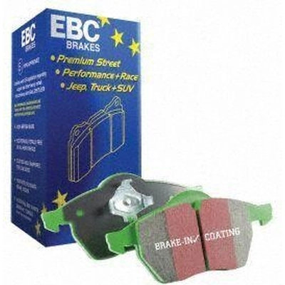 Rear Premium Organic Pads by EBC BRAKE - DP21518 pa9