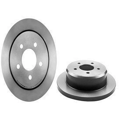 Rear Premium Rotor by BREMBO - 08.8214.81 (1 Qty) pa1