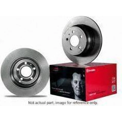 Rear Premium Rotor by BREMBO - 08.9107.11 (1 Qty) pa2