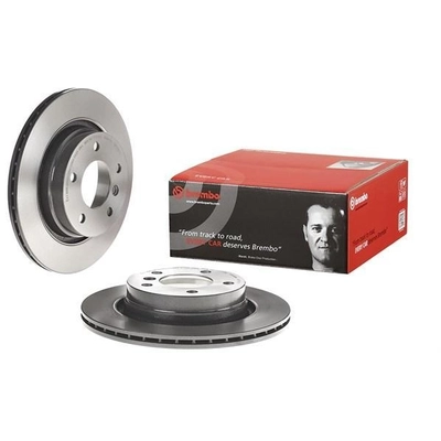 Rear Premium Rotor by BREMBO - 09.7702.11 (1 Qty) pa5