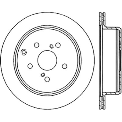 Rear Premium Rotor by CENTRIC PARTS - 125.44041 pa3