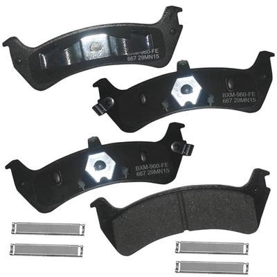 BENDIX - SBM667 - Rear Disc Brake Pads pa1