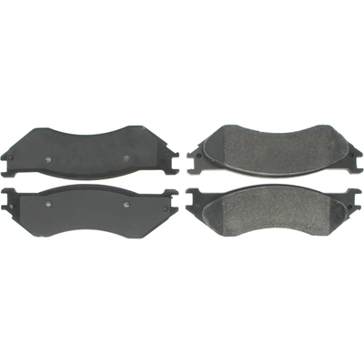 Plaquettes de frein arrière semi-métalliques de qualité supérieur by CENTRIC PARTS - 300.07021 pa5