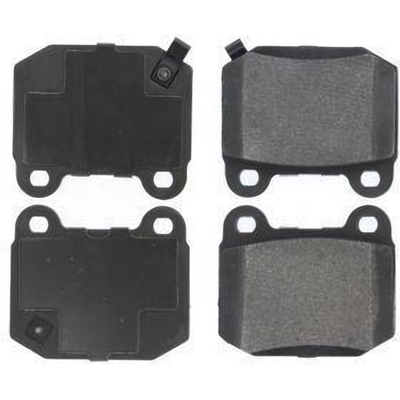 Plaquettes de frein arrière semi-métalliques de qualité supérieur by CENTRIC PARTS - 300.09610 pa3