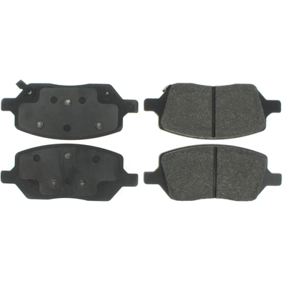 Plaquettes de frein arrière semi-métalliques de qualité supérieur by CENTRIC PARTS - 300.10930 pa2