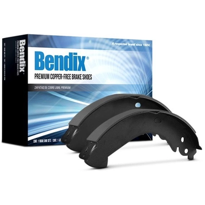 BENDIX - 800 - Premium Rear Drum Brake Shoes pa2