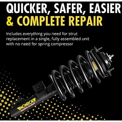 Rear Quick Strut Assembly by MONROE - 171662R pa10