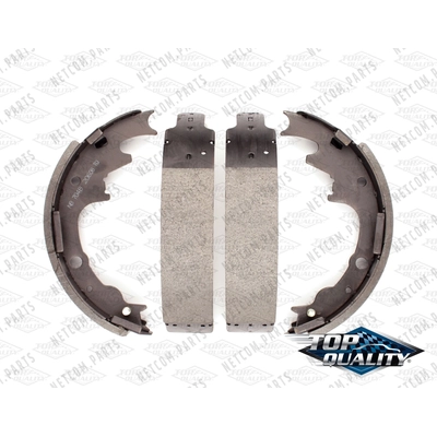 Rear Rebuilt Brake Shoes by TOP QUALITY - NB-704B pa1