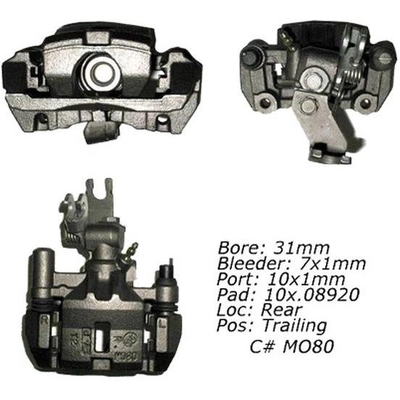 Étrier arrière droit reconditionné avec matériel by CENTRIC PARTS - 141.45519 pa14