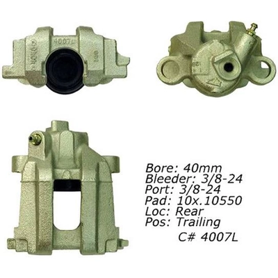 Étrier arrière droit reconditionné avec matériel by CENTRIC PARTS - 141.65521 pa15