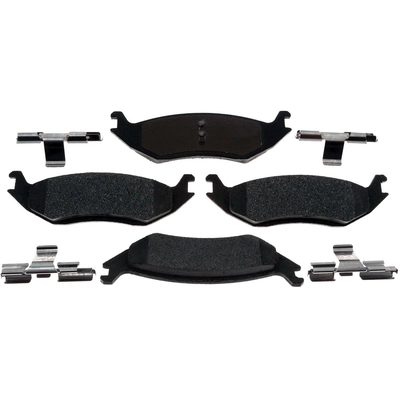 ACDELCO - 14D967MH - Semi-Metallic Rear Disc Brake Pads pa3