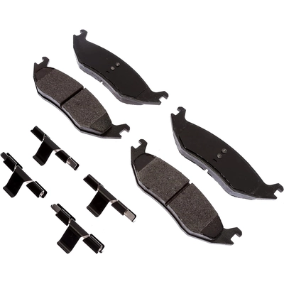 ACDELCO - 17D967MHF1 - Semi-Metallic Rear Disc Brake Pad Set pa1