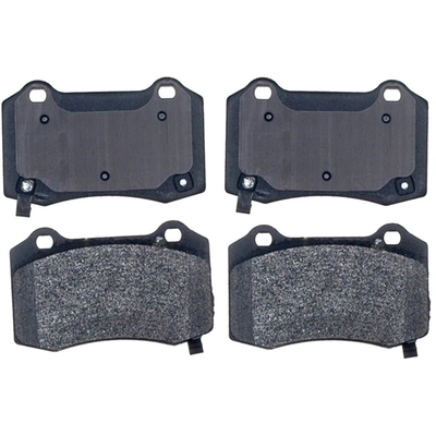 Rear Semi Metallic Pads by ACDELCO PROFESSIONAL - 17D1053M pa1