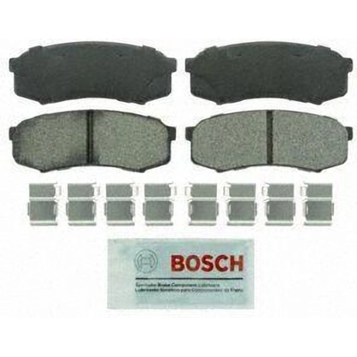 Plaquettes arrière semi-métallique by BOSCH - BE606H pa5