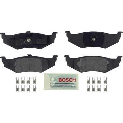 Rear Semi Metallic Pads by BOSCH - BE658H pa1