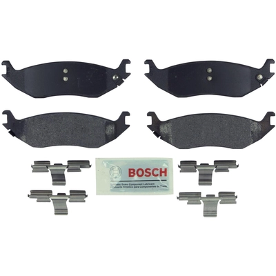 Rear Semi Metallic Pads by BOSCH - BE898H pa1