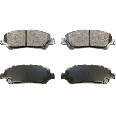 Rear Semi Metallic Pads by DURAGO - BP1325MS pa2