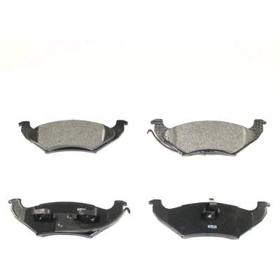 Rear Semi Metallic Pads by DURAGO - BP751MS pa1