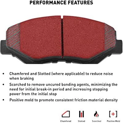 Rear Semi Metallic Pads by DYNAMIC FRICTION COMPANY - 1214-0974-10 pa5