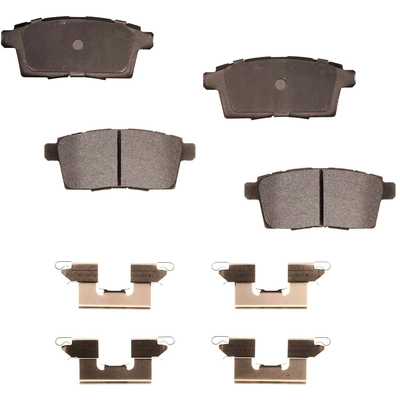 Rear Semi Metallic Pads by PROFUSION - PMD1259S pa1