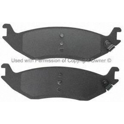 Rear Semi Metallic Pads by QUALITY-BUILT - 1000-0898M pa2