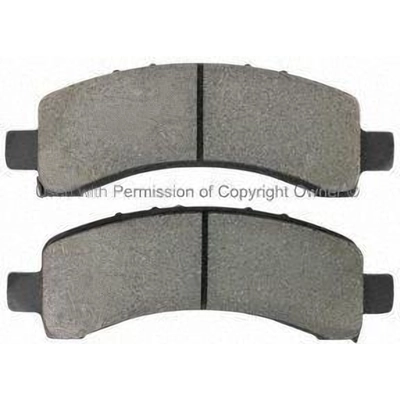 Rear Semi Metallic Pads by QUALITY-BUILT - 1000-0974M pa3