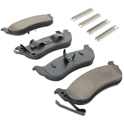 QUALITY-BUILT - 1001-0981M - Brake Pad Set with Hardware pa1