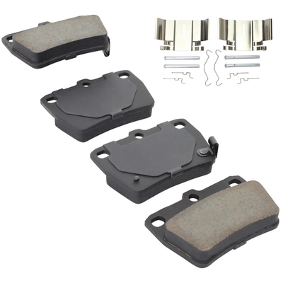 QUALITY-BUILT - 1001-1051M - Rear Disc Brake Pad Set pa1