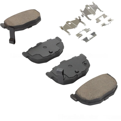 QUALITY-BUILT - 1002-0323M - Rear Disc Brake Pad Set pa1