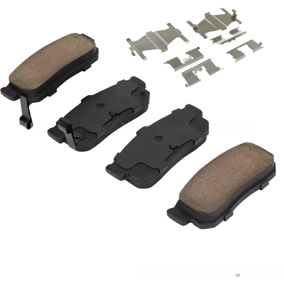 QUALITY-BUILT - 1002-0540M - Brake Pad Set pa3