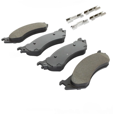 QUALITY-BUILT - 1002-0702AM - Rear Disk Brake Pad Set pa2