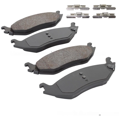 QUALITY-BUILT - 1003-0898M - Rear Disc Brake Pad Set pa3