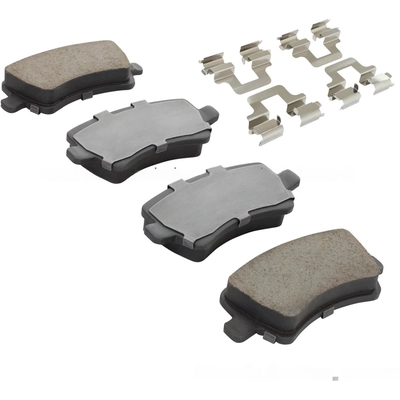 QUALITY-BUILT - 1003-1307M - Rear Disc Brake Pad Set pa2