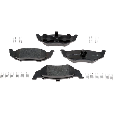 RAYBESTOS R-Line - MGD782MH - Rear Semi Metallic Pads pa8