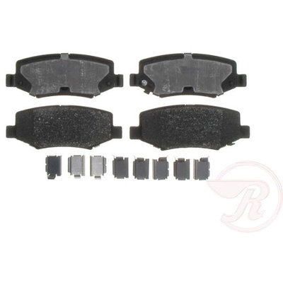 Rear Semi Metallic Pads by RAYBESTOS - PGD1274M pa1