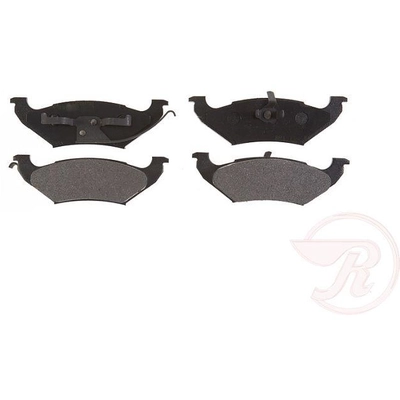 Rear Semi Metallic Pads by RAYBESTOS - PGD662M pa1